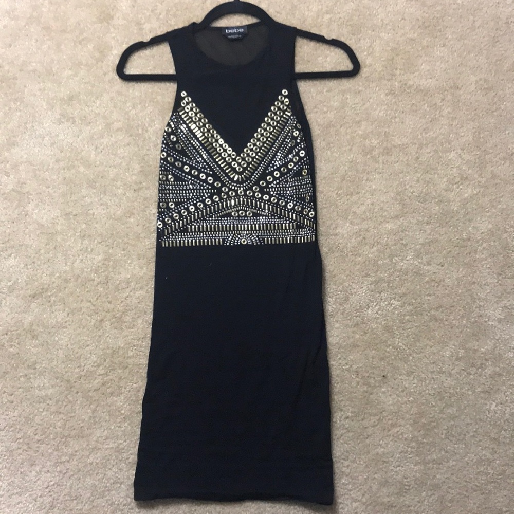 Beaded bodycon dress